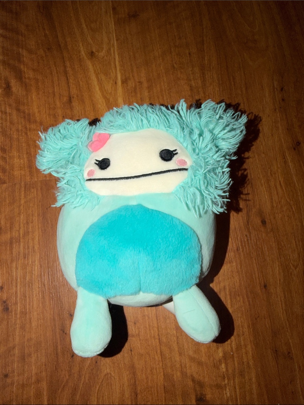 Joelle the Teal Bigfoot Squishmallow